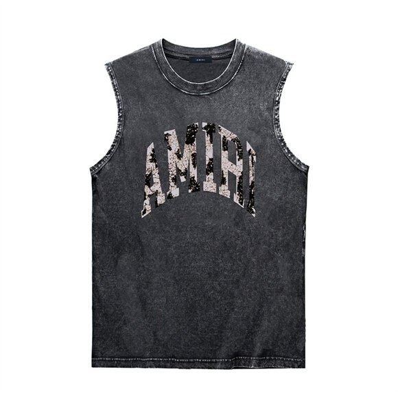 AMIRI Other - Amiri Collegiate Logo Vest Black Tee
